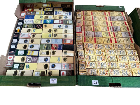 Two boxes of Diecast vehicles including Yesteryear, etc.