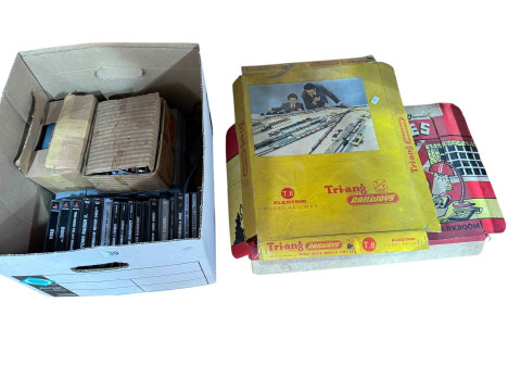 Tri-Ang railways, Playstation computer games, etc.