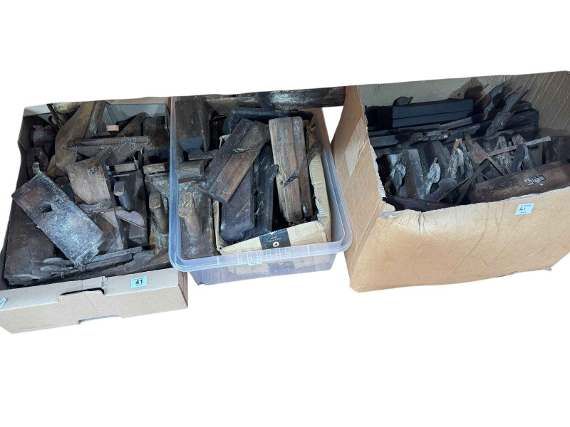 Collection of vintage planes, etc.