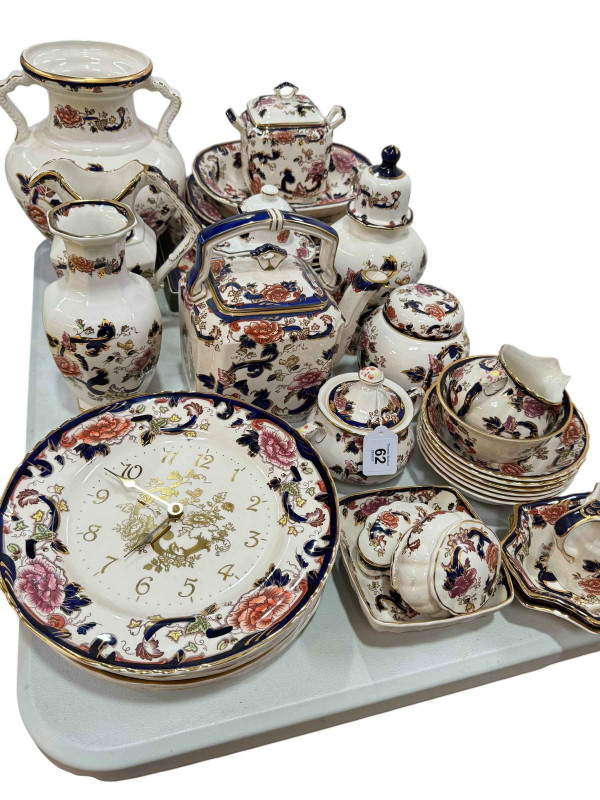 Collection of Masons Mandalay including vases, teapot, etc.