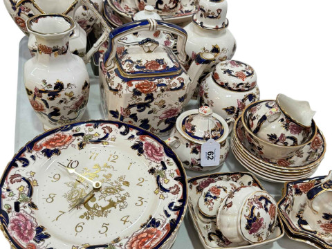 Collection of Masons Mandalay including vases, teapot, etc.