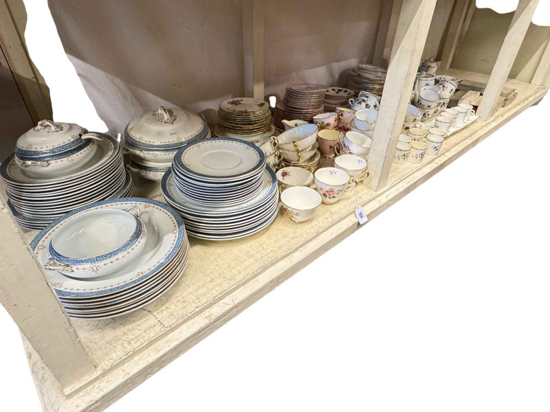 Losol Ware Pergolesi pottery, Shelley Chelsea 11280, Shelley 13493, metalwares, etc.