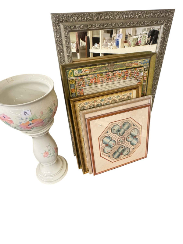 Palissy Game Series, Maling, Ringtons, crested china. prints jardiniere and stand, etc.