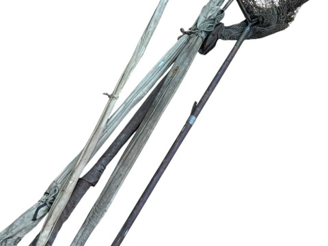 Collection of fishing rods, etc.