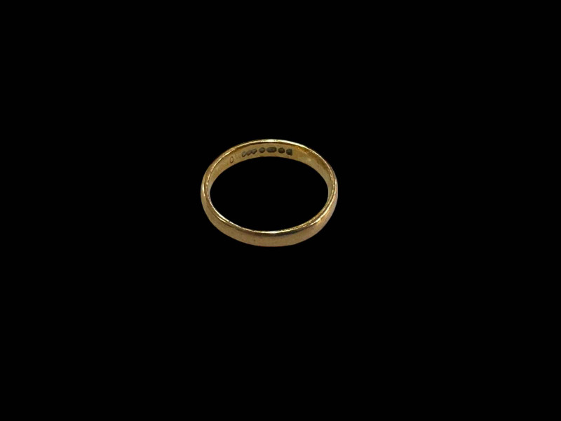 22 carat gold wedding band.