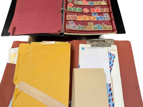 Large collection of GB face value presentation packs, commemorative FDCs, good assortment of worldwide stamps in albums and loose, postal history, Belgian and Congo interest, etc. thumbnail