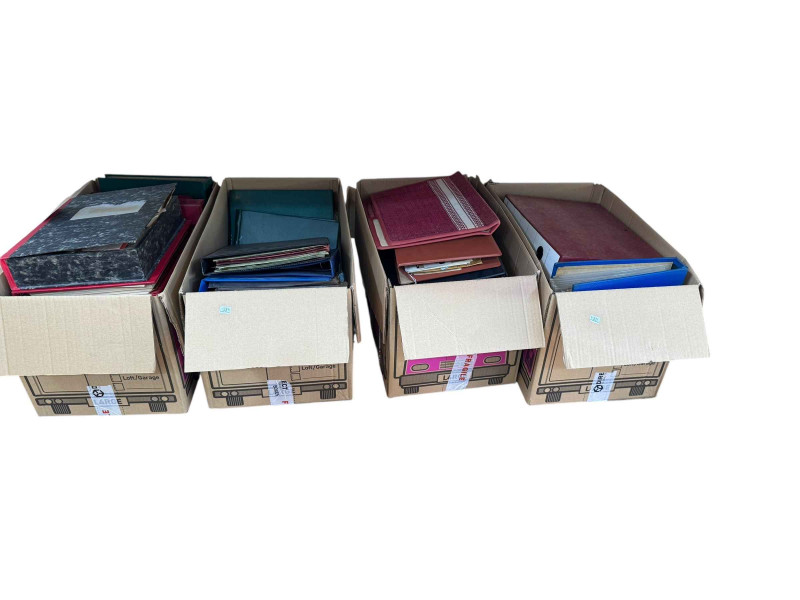 Large collection of GB face value presentation packs, commemorative FDCs, good assortment of worldwide stamps in albums and loose, postal history, Belgian and Congo interest, etc.