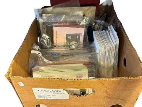 Collection of LP records, commemorative FDCs, etc. thumbnail