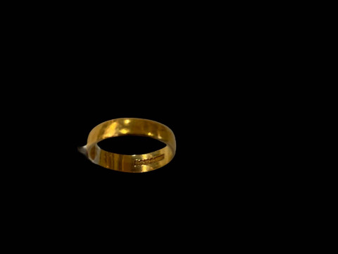 22 carat gold wedding band.