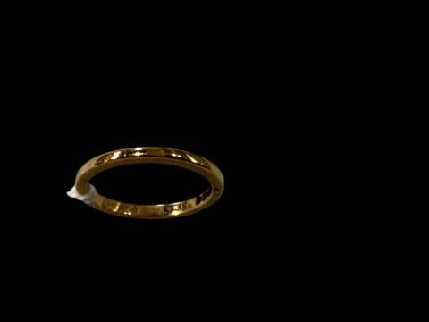 22 carat gold band ring.