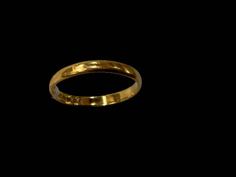 22 carat gold wedding band.