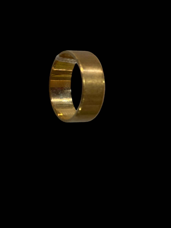 9 carat gold wedding band.