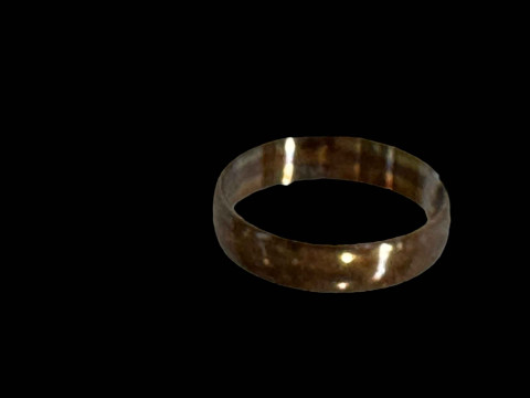 9 carat gold wedding band.