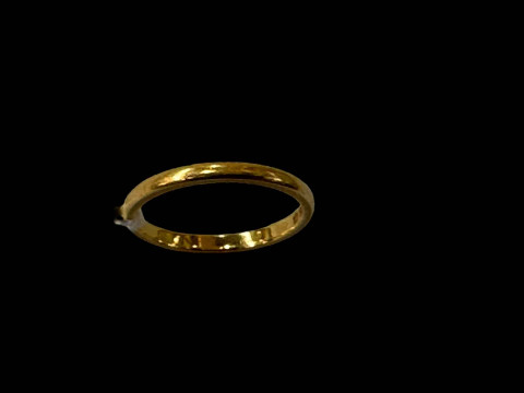 22 carat gold wedding band.