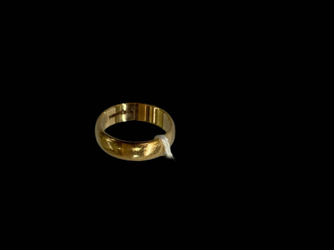9 carat gold wedding band.