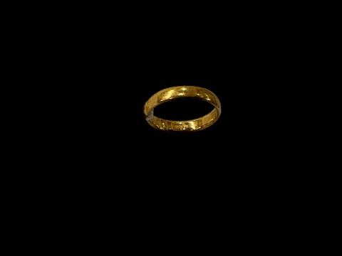 22 carat gold wedding band.
