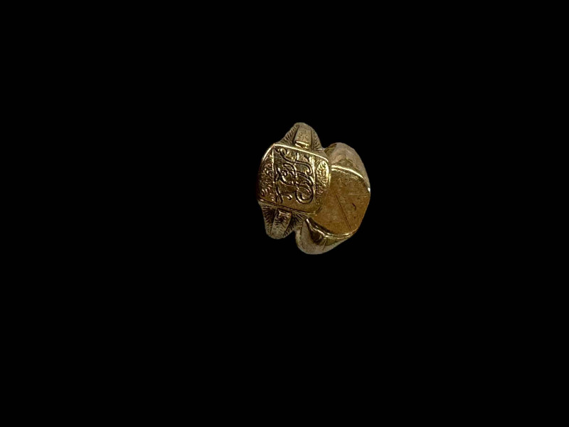 Two 9 carat gold signet rings.