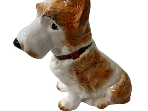 Large Sylvac Mac dog, 28cm.