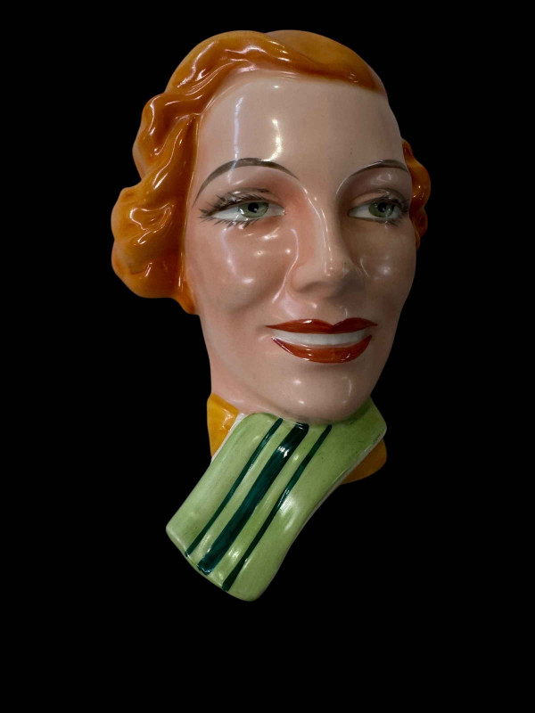 1930's Czechoslovakia wall mask.
