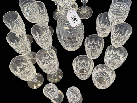 Good collection of Waterford Crystal including sixteen colleen tumblers...
