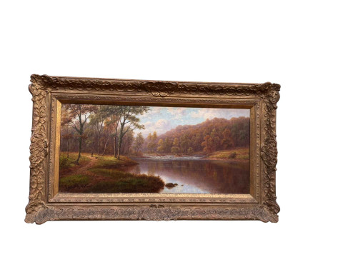 Everett William Mellor 1878-1965, Meeting of the Waters, Bolton Woods,...