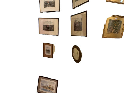 Collection of seventeen various framed prints including set of four Alken hunting prints, limited edition prints, etc. thumbnail