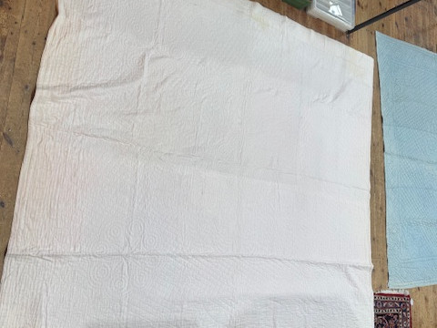 Four antique quilts including two patchwork. thumbnail