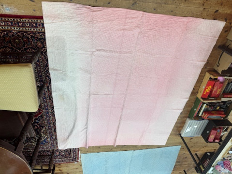 Four antique quilts including two patchwork. thumbnail