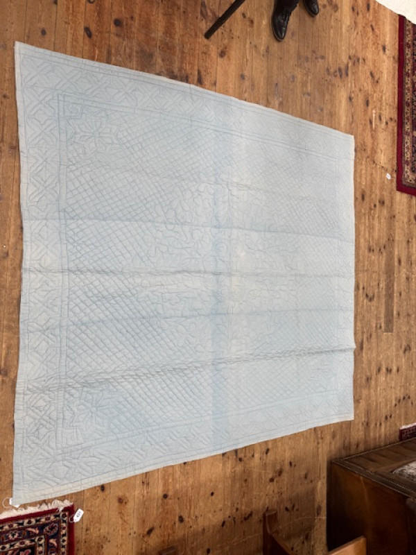 Four antique quilts including two patchwork.