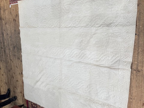 Four antique quilts including two patchwork. thumbnail