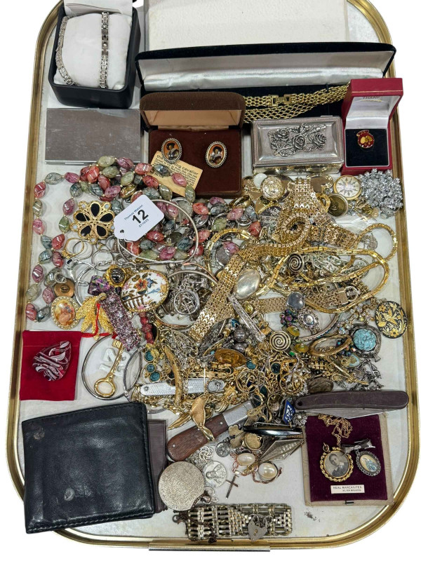 Large collection of costume jewellery.