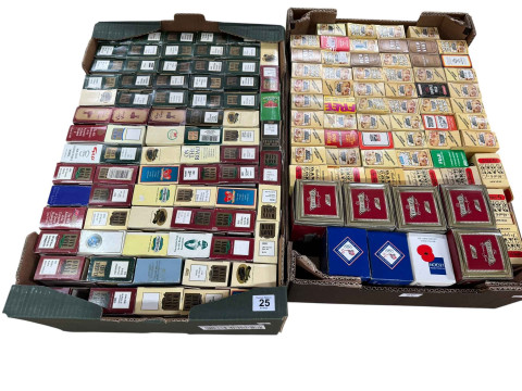 Two boxes of Lledo Days Gone model vehicles.