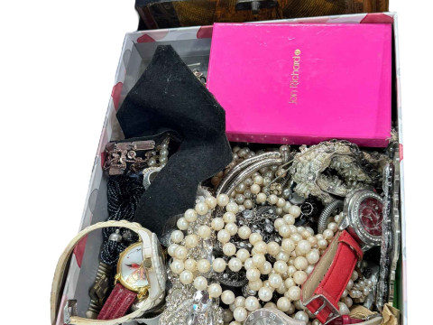 Collection of costume jewellery, etc.