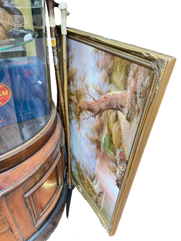 Beswick 1014 Rearing Horse, Steiff Hedgehogs, West German vases, canteen of cutlery, Coalport cottage, etc.