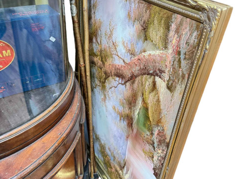 Beswick 1014 Rearing Horse, Steiff Hedgehogs, West German vases, canteen of cutlery, Coalport cottage, etc. thumbnail