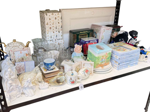 Collection of Wedgwood Peter Rabbit including boxed plates, money boxes,...