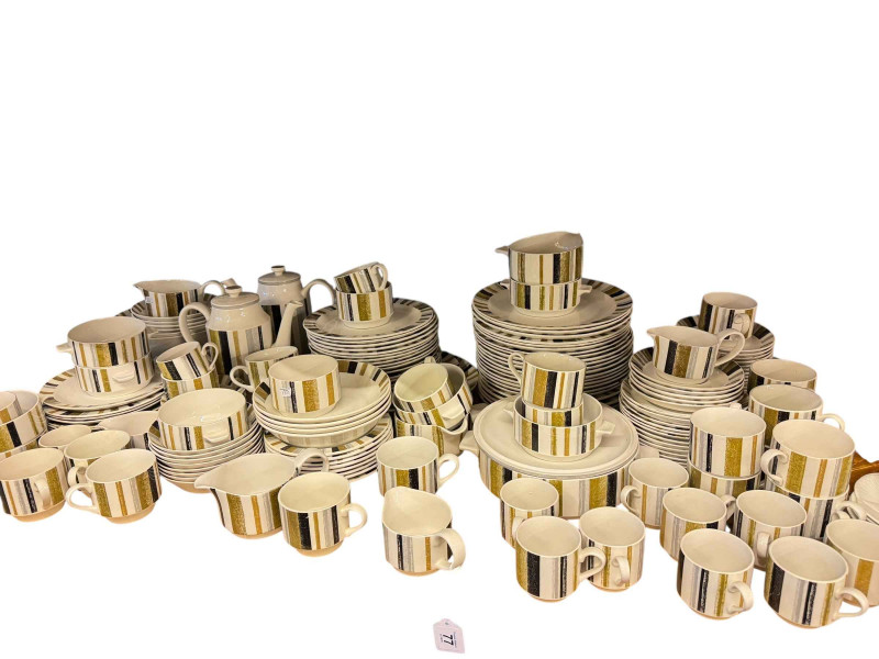 Large collection of Midwinter tablewares, Shelley porcelain, decorative paperweights and perfume bottles, Wade Whimsies, etc.