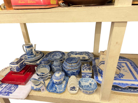 Collection of Spode Italian, Ringtons including serving tray, meat plate,...