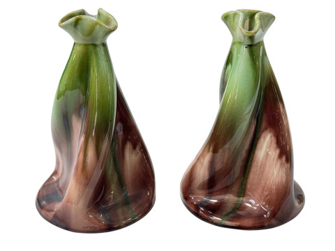 Pair of Ault Chr. Dresser design vases.