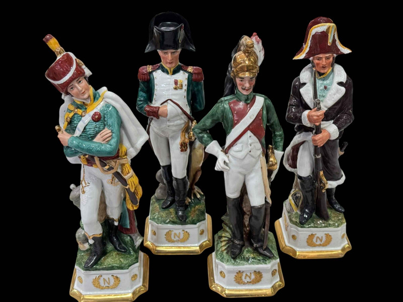 Four Continental military figures.