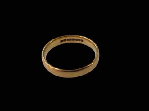 22 carat gold wedding band.