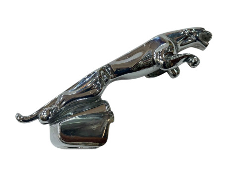 Jaguar car mascot.