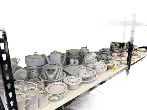 Good collection of decorative cabinet cups and saucers, Villeroy & Boch,...