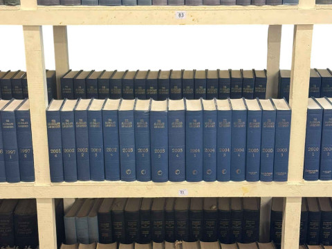 Vast collection of law books dating circa 1900 to 2014 including Family Law Reports, The All England Law Reports, Mew's Digest, etc. thumbnail