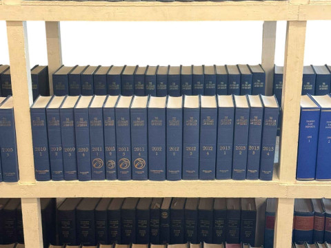 Vast collection of law books dating circa 1900 to 2014 including Family Law Reports, The All England Law Reports, Mew's Digest, etc. thumbnail