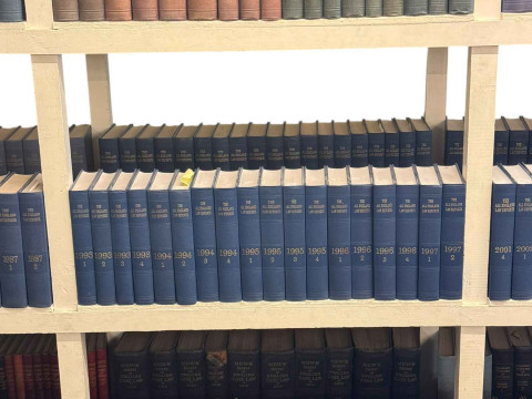 Vast collection of law books dating circa 1900 to 2014 including Family Law Reports, The All England Law Reports, Mew's Digest, etc. thumbnail