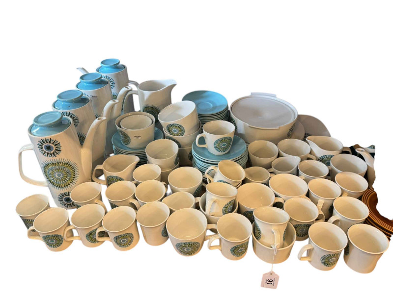 Collection of Meakin table wares, Hornsea Saffron, Denby Arabesque, etc.