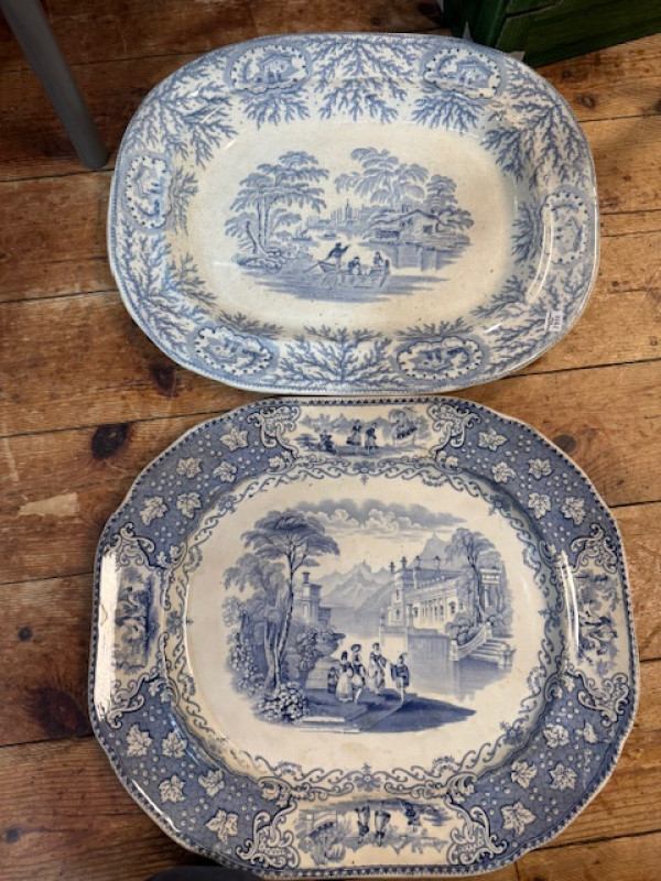 Costume jewellery, metalwares, Lladro, Nao, Programmes, Meat plates, etc.