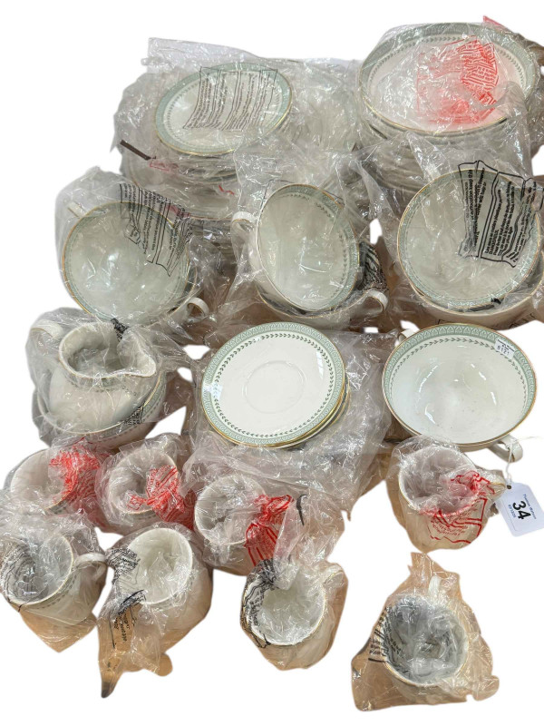 Royal Doulton Berkshire dinnerware, coffee cans and saucers, etc.