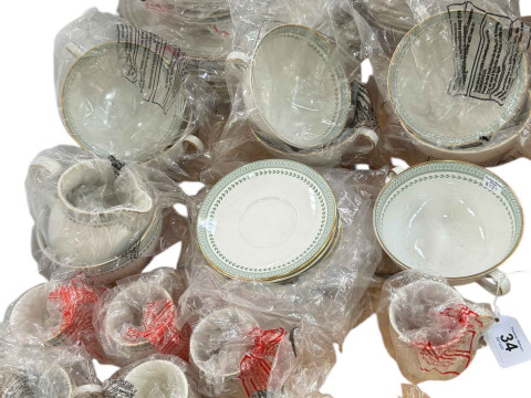 Royal Doulton Berkshire dinnerware, coffee cans and saucers, etc.